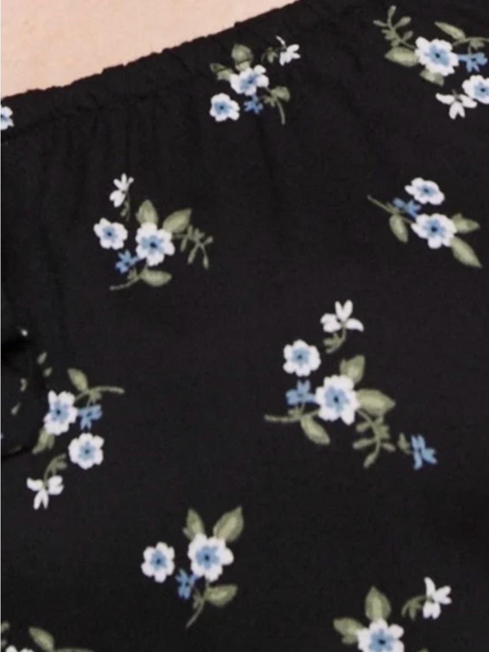 Hollister Black Floral Day Dress - Picture 2 of 7